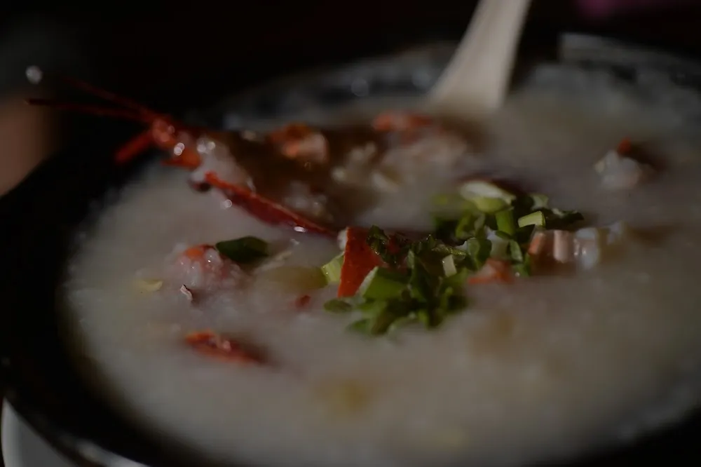 Preserved Egg w Pork Porridge